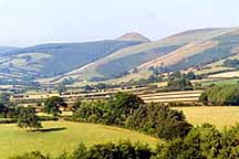 view of hills from highbrook cottage